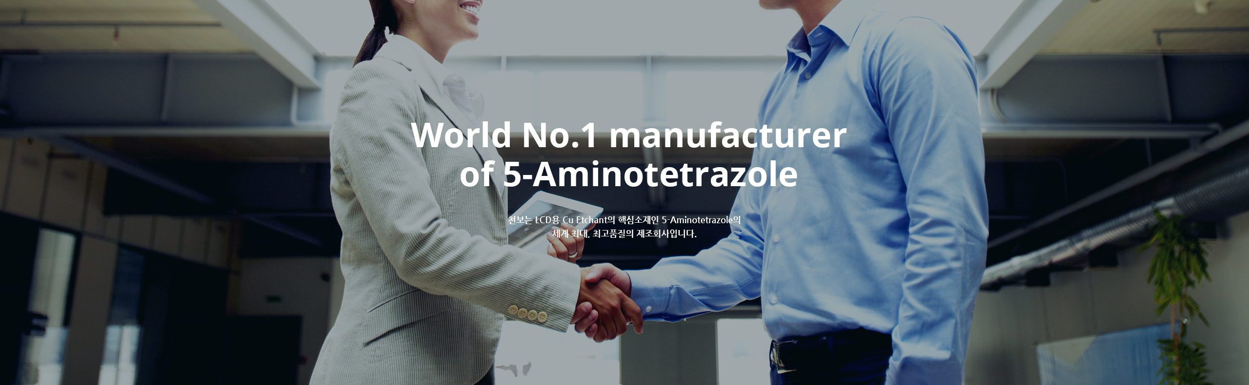 world No1 manufacturer of 5-Aminotertrazole
